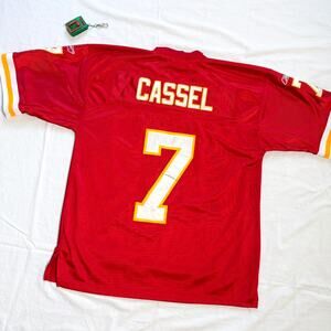 Matt Cassel Kansas City Chiefs Sewn On Field Reebok Jersey - 48/L